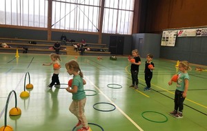 Nos bouts de chou ce matin au Baby Hand...