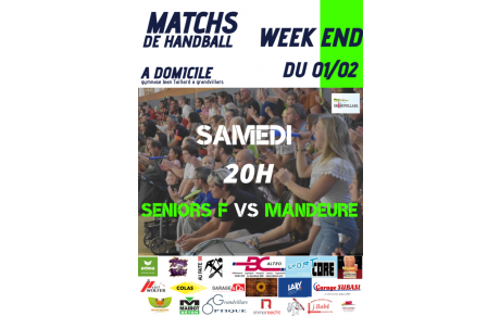 Matchs à domicile 01-02