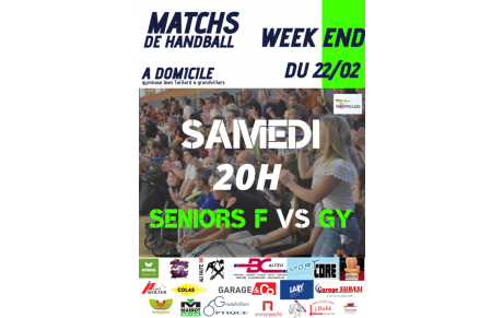 Match à domicile 22-02